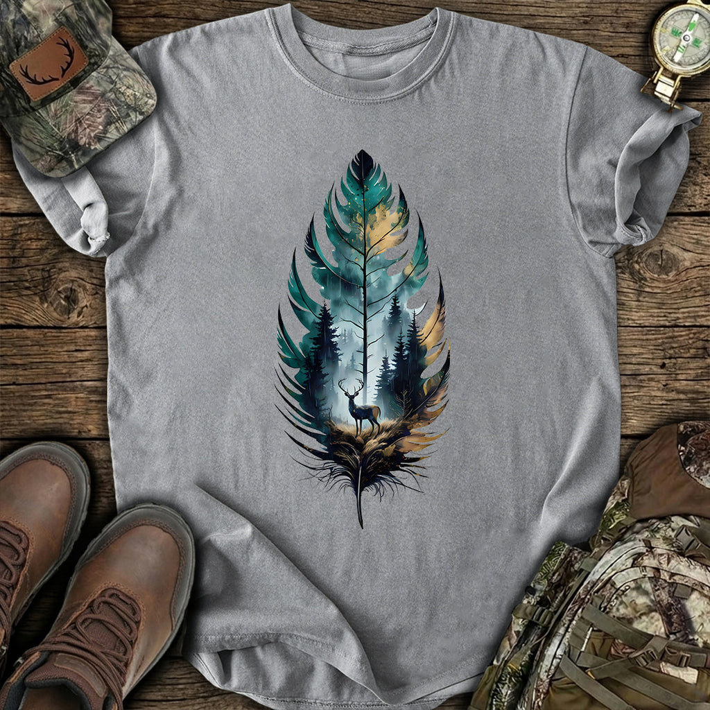 Forest Soul Feather T-Shirt product image 6