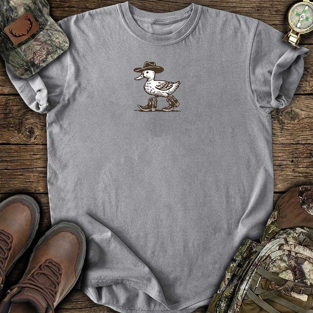 Funny Cowboy Duck T-Shirt product image 6