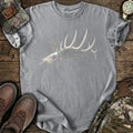 Deer Skull Antler T-Shirt product image 1