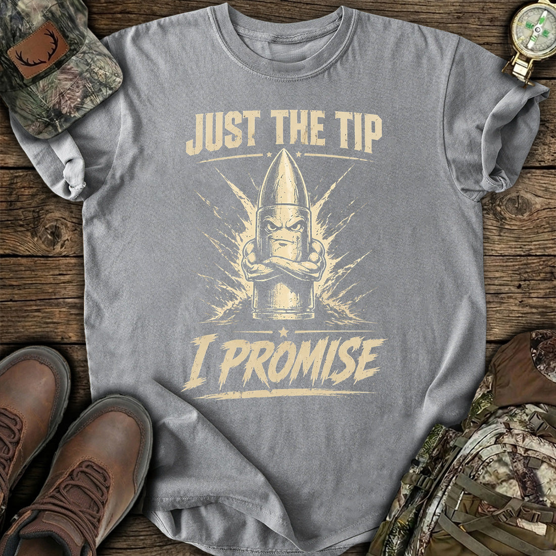 Funny Bullet Joke T-Shirt product image 2