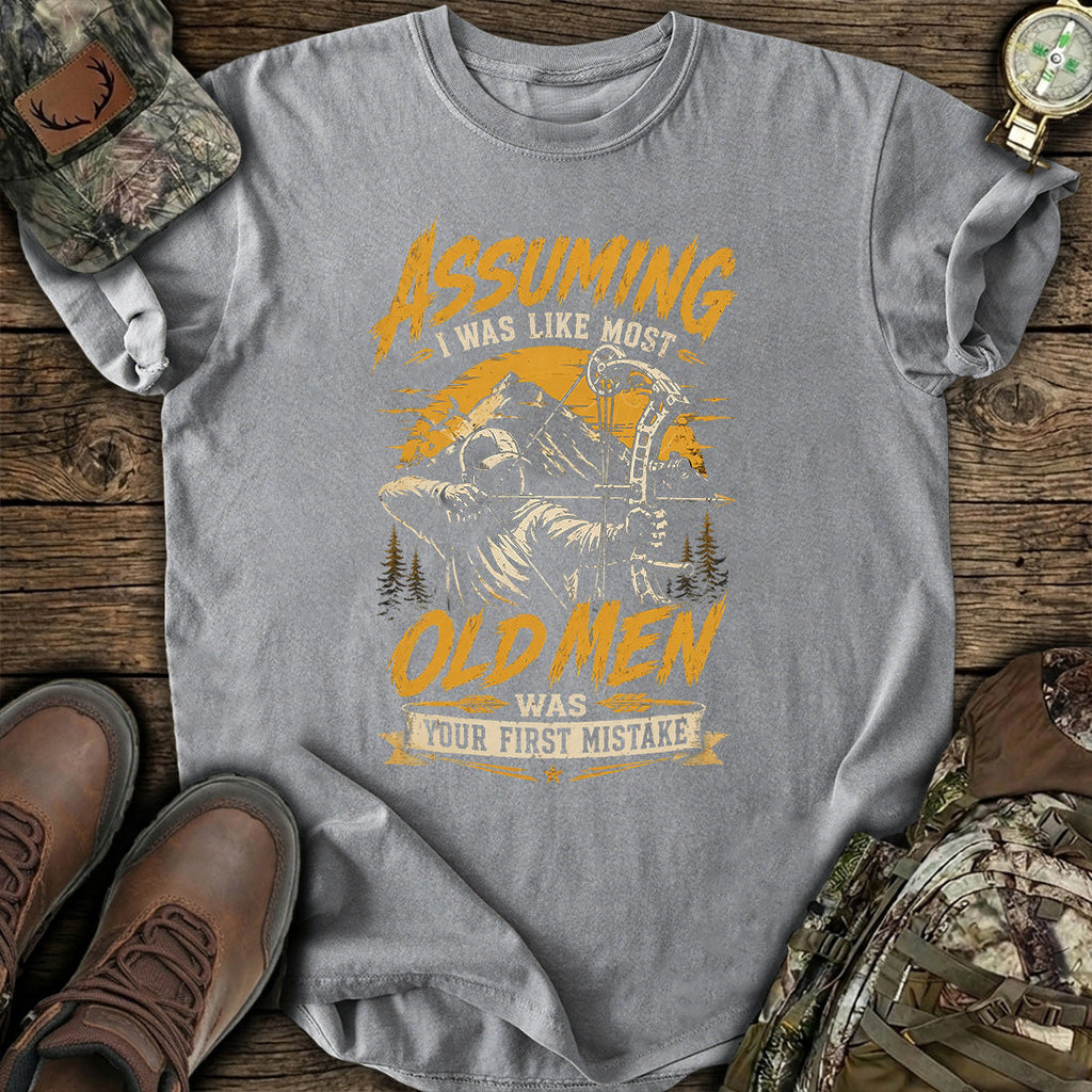 Old Men Hunting Mistake T-Shirt product image 2