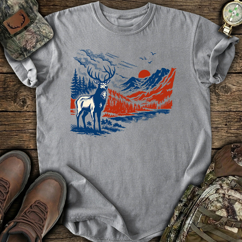 Mountain Deer Wilderness T-Shirt product image 2