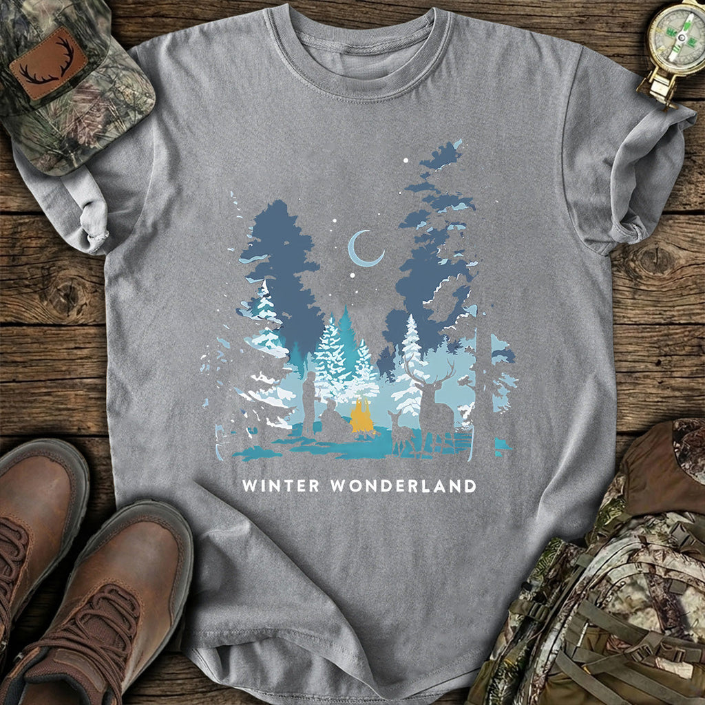 Winter Deer Camp T-Shirt product image 5