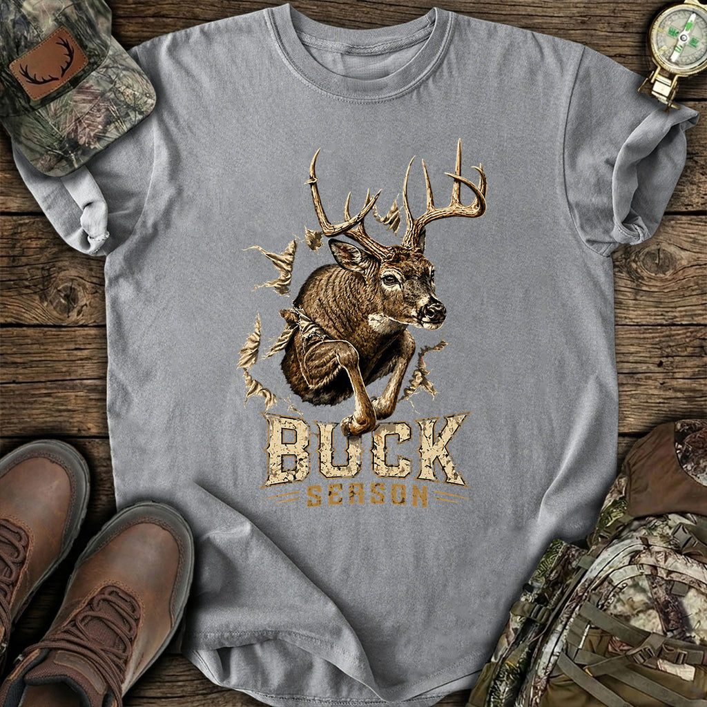 Buck Season Deer Hunting T-Shirt product image 4