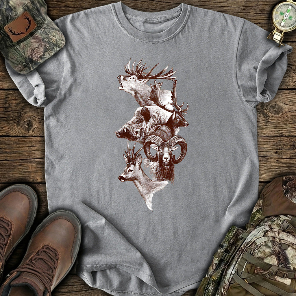 Big Game Hunting Animals T-Shirt product image 5