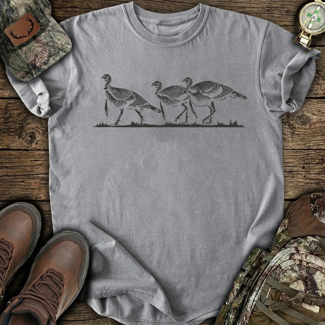 Turkey Trail Trio T-Shirt product image 5