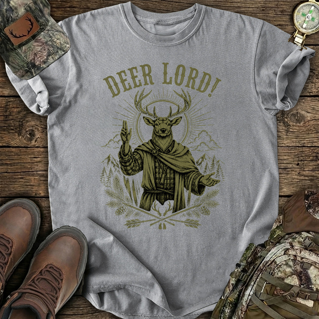 Funny Deer Lord T-Shirt product image 2