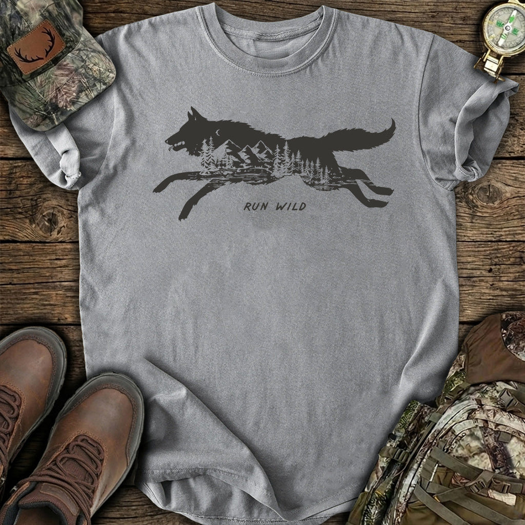 Run Wild Wolf T-Shirt product image 5