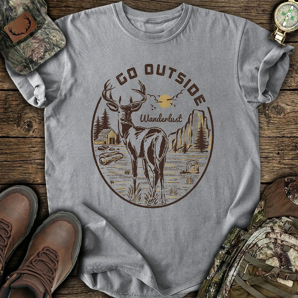 Outdoor Deer Wanderlust T-Shirt product image 5