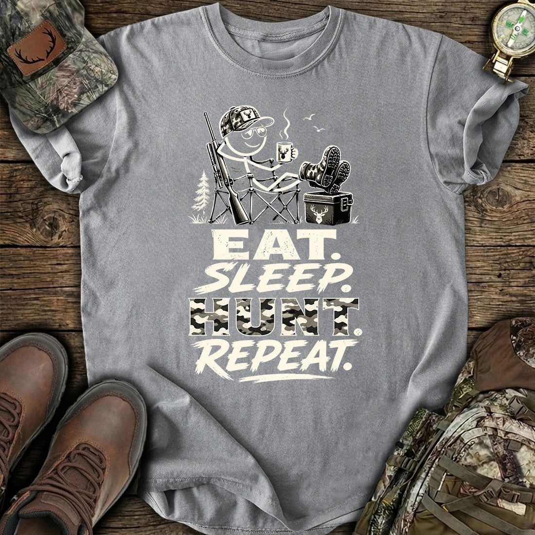 Eat Sleep Hunt T-Shirt product image 6