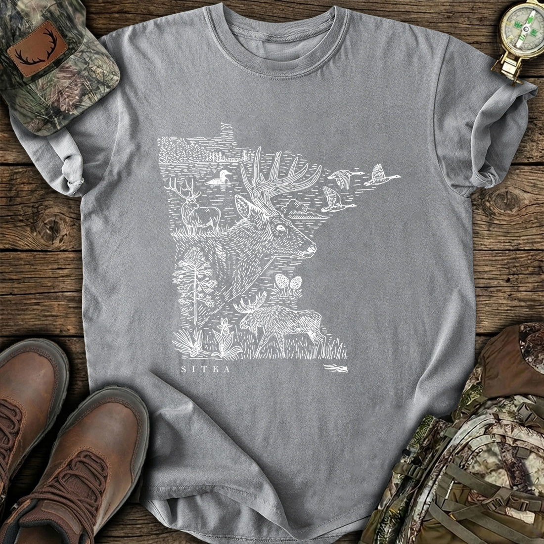 Wildlife Deer T-Shirt product image 6