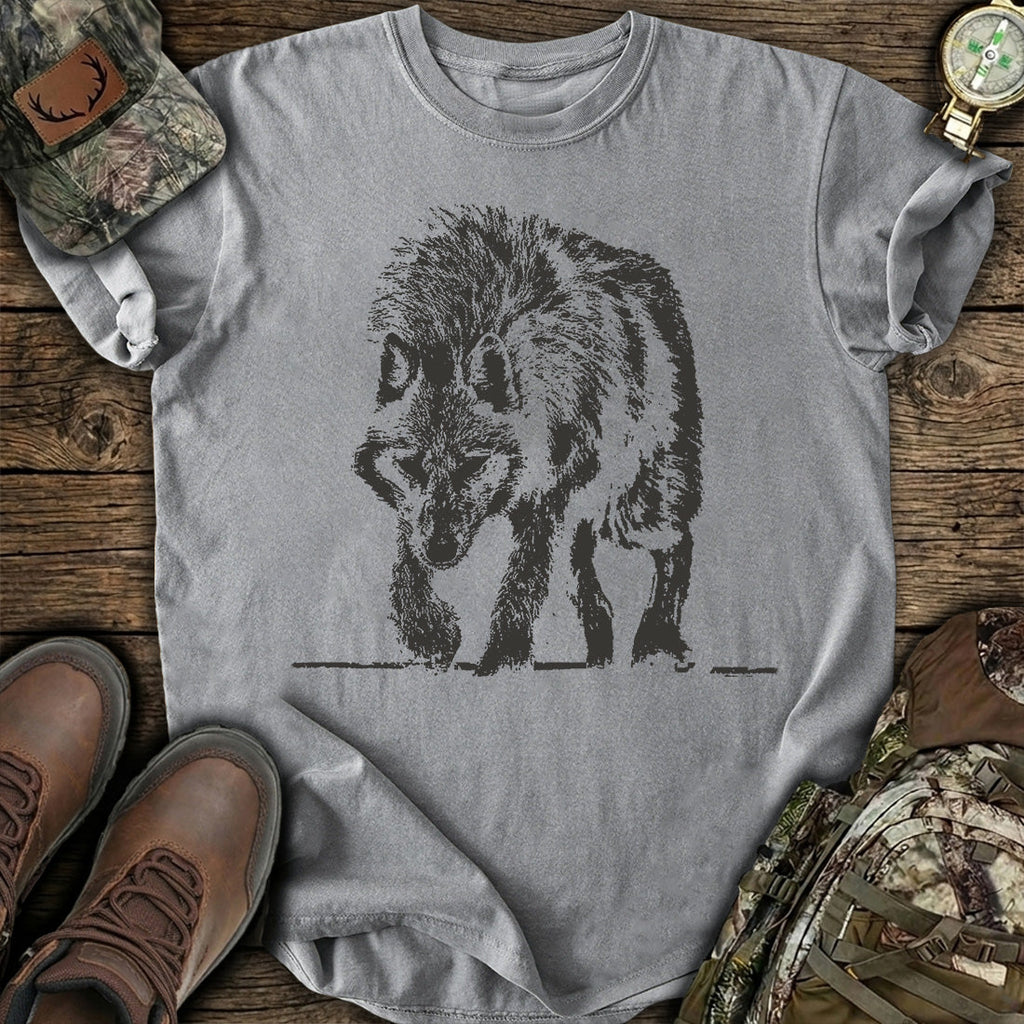 Wild Wolf Hunter T-Shirt product image 3