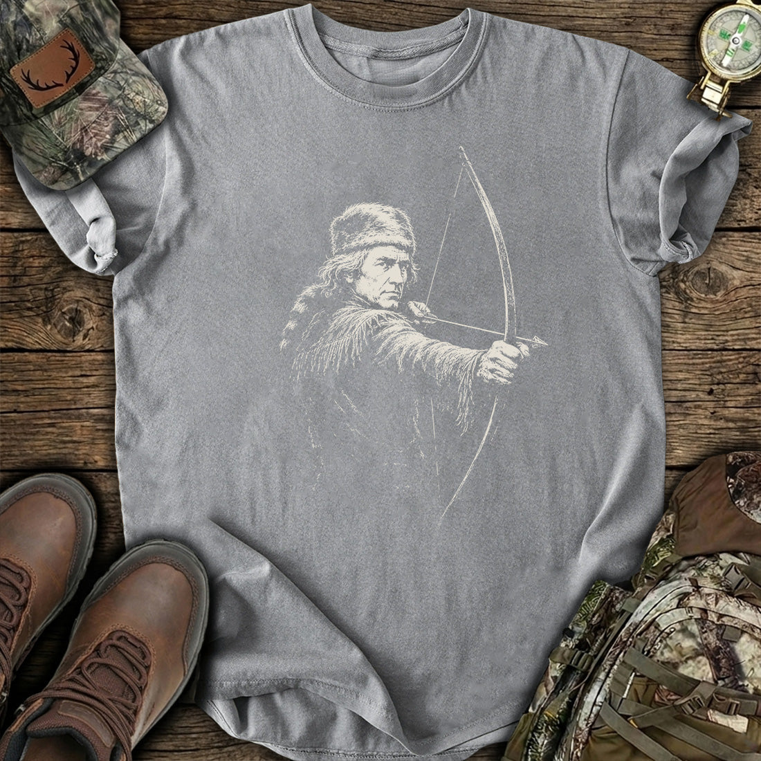 Frontier Arrow Silence Hunt T-Shirt product image 4