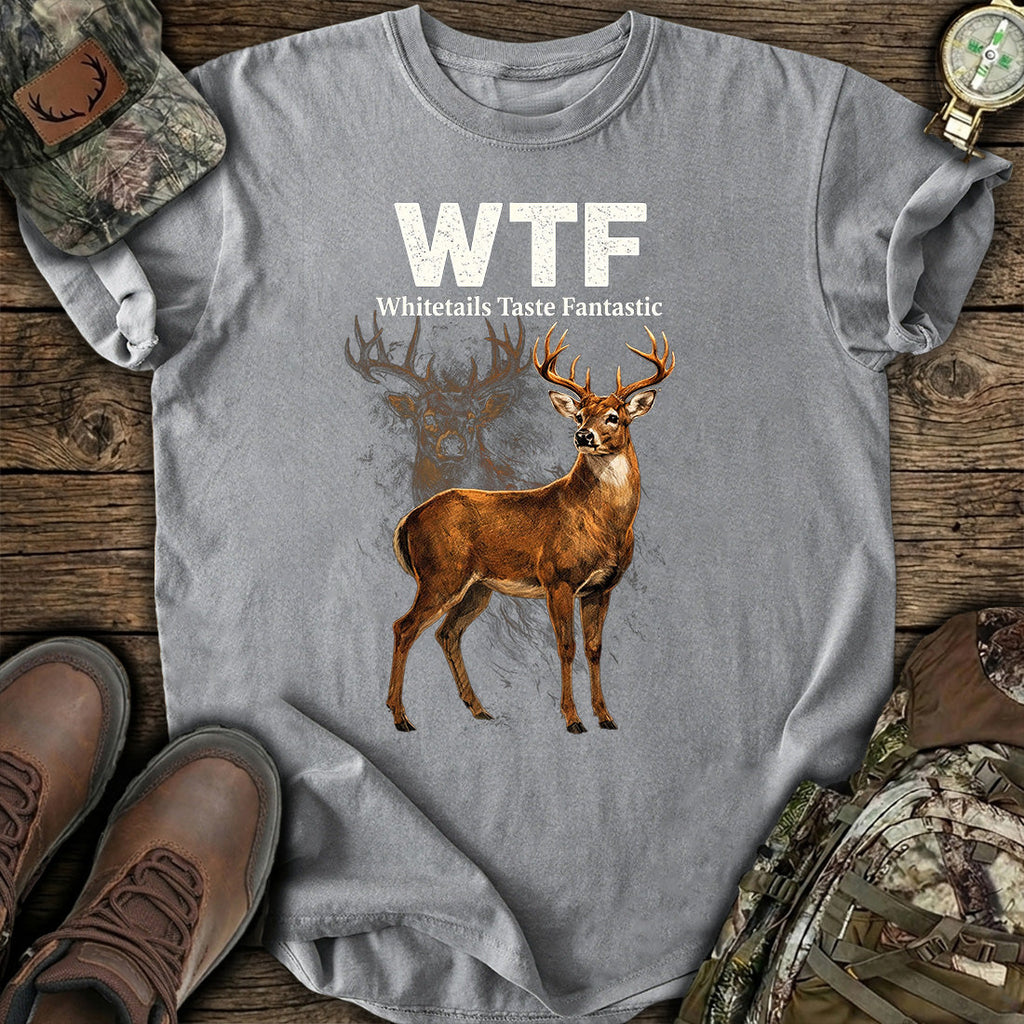 Whitetail Deer Funny Hunting T-Shirt product image 4