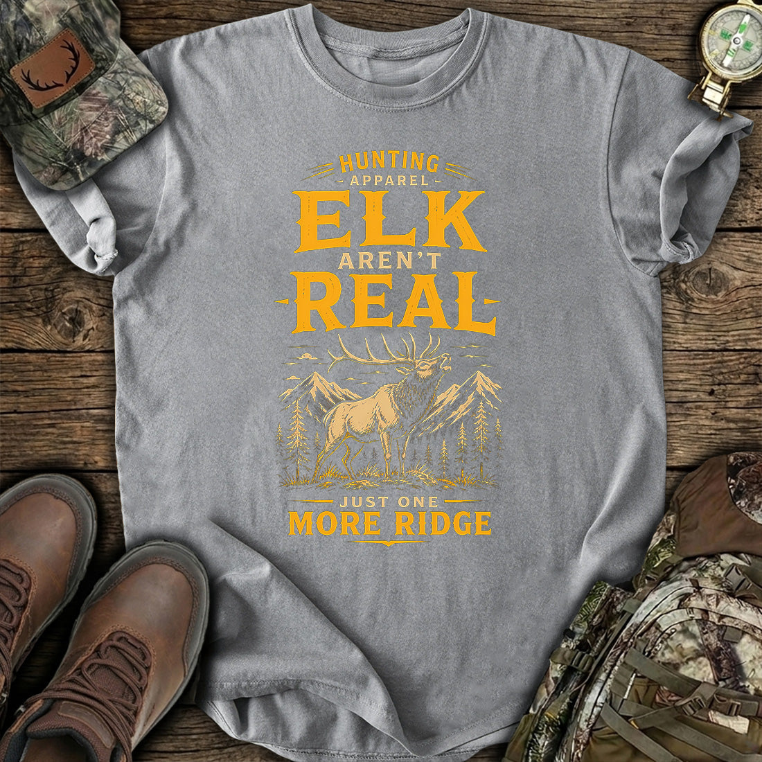 Funny Elk Hunting T-Shirt product image 6