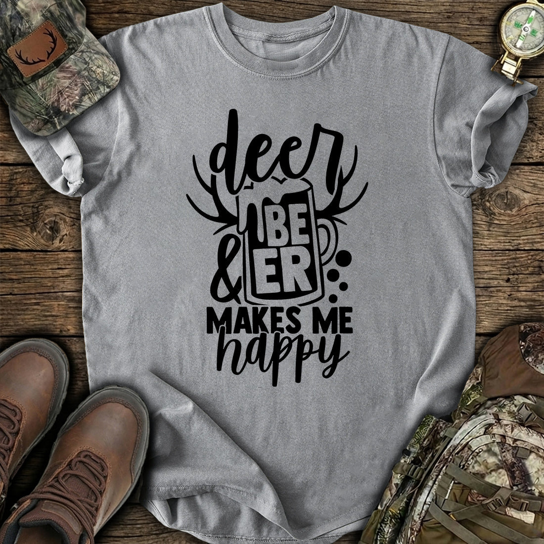 Antler Joy Beer T-Shirt product image 6