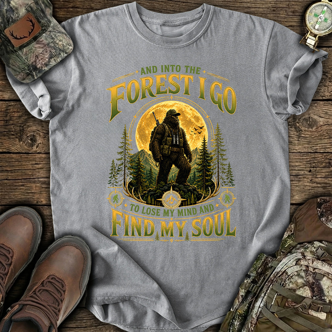Forest Soul Bigfoot T-Shirt product image 6