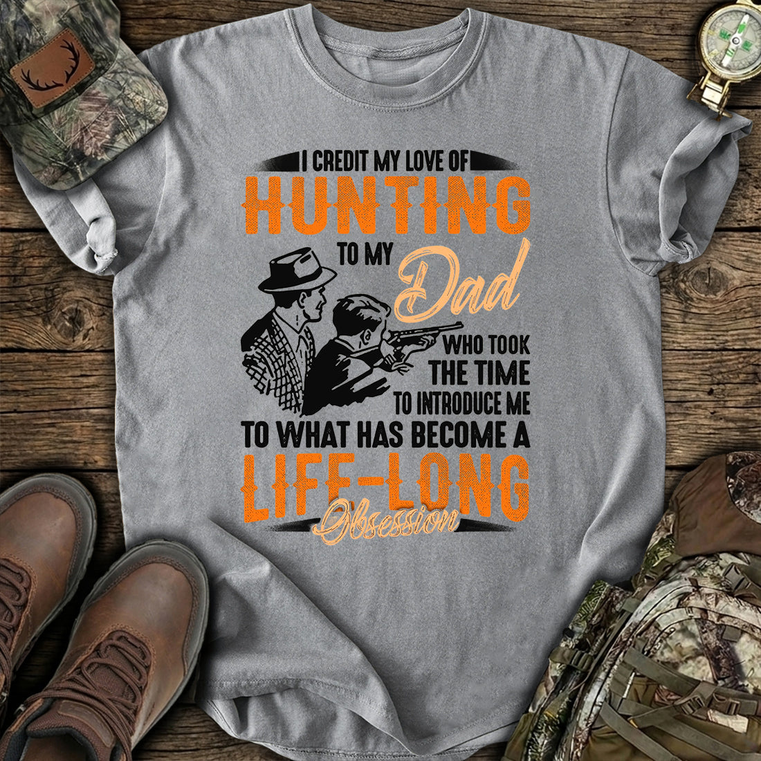 Hunting Dad Hunter T-Shirt product image 4