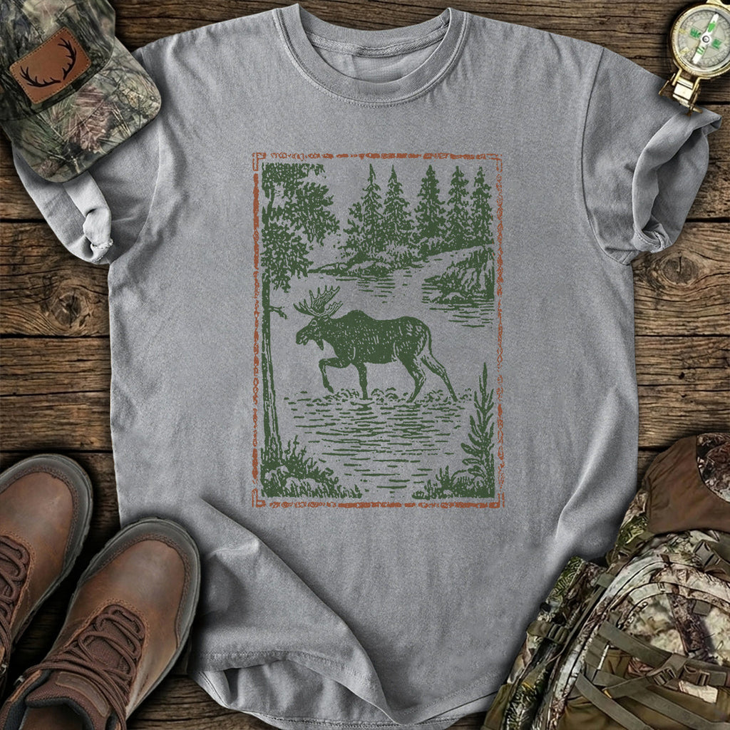 Timber Moose Solitude T-Shirt product image 4