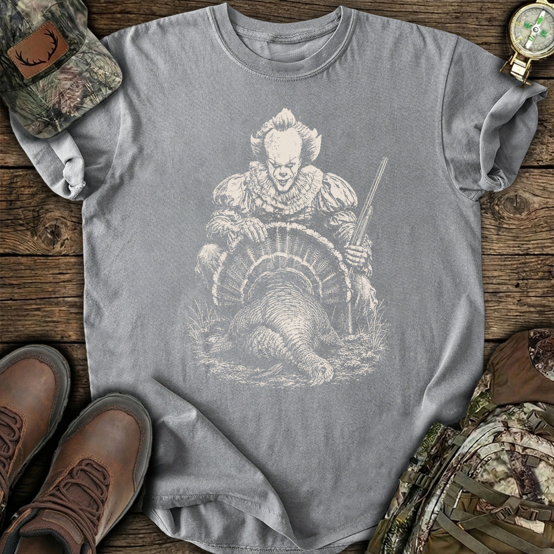 Gobbler Nightmare Clown T-Shirt product image 5