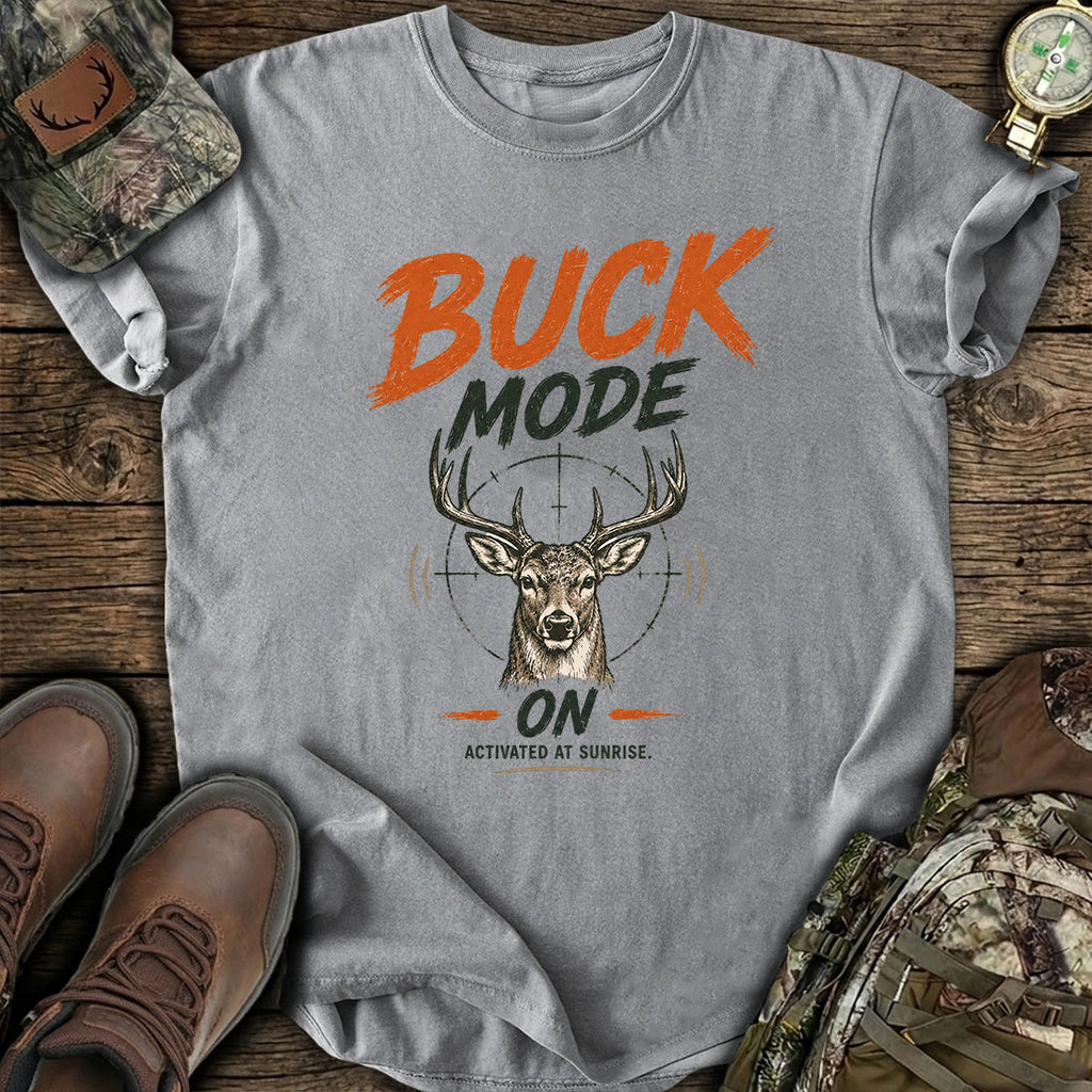 Sunrise Buck Mode On T-Shirt product image 5