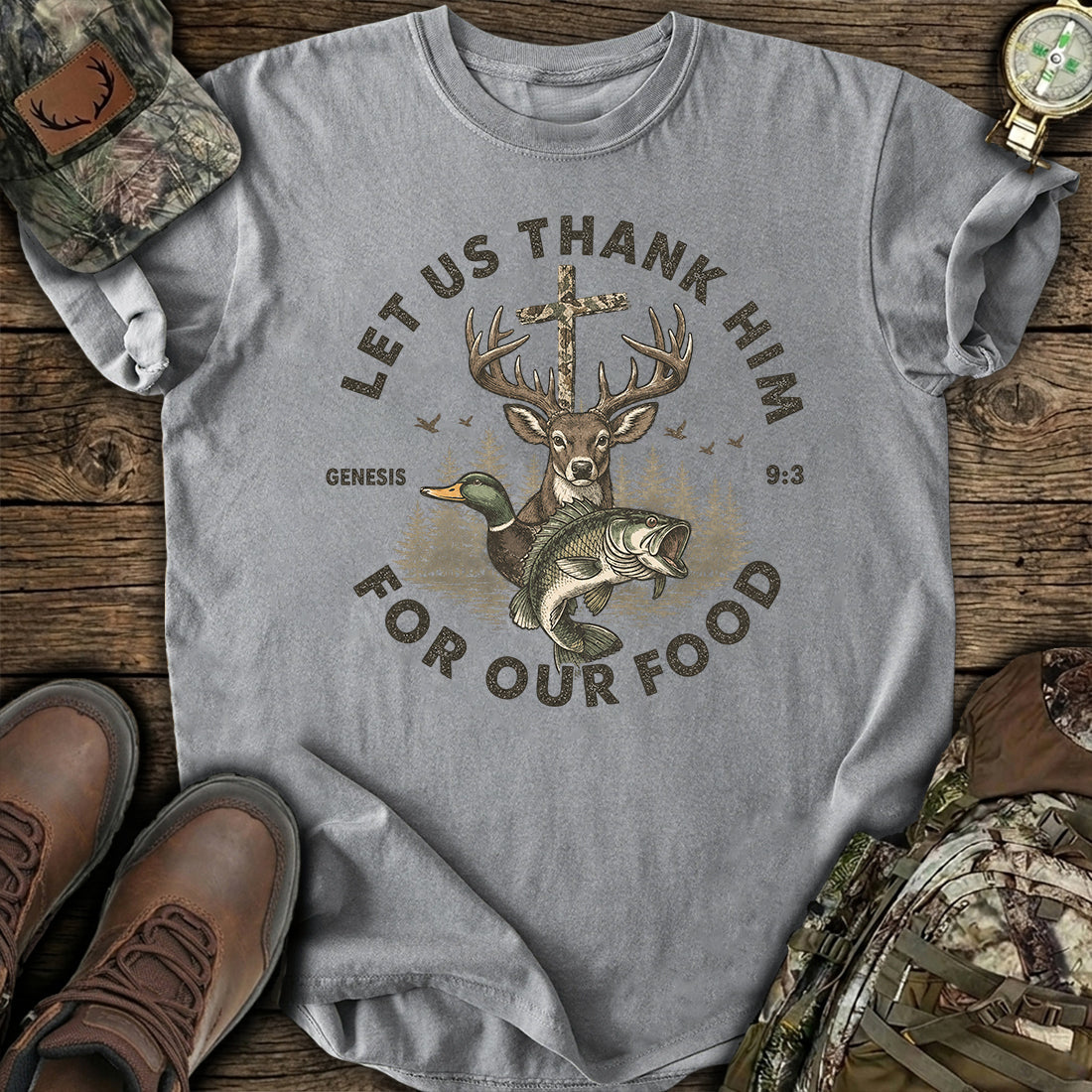 Blessed Hunt Harvest T-Shirt product image 5