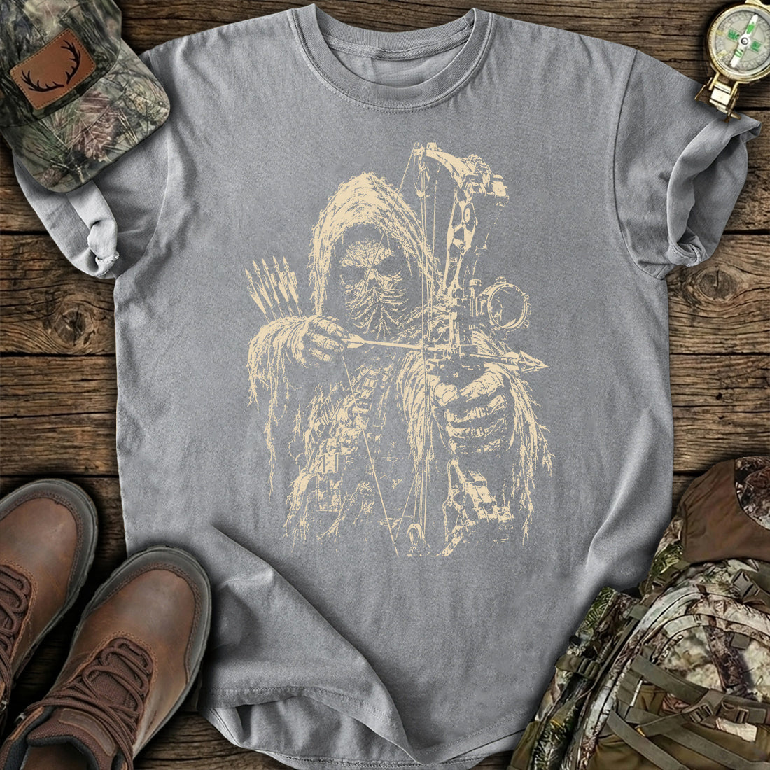 Death Draws Quiet T-Shirt product image 5