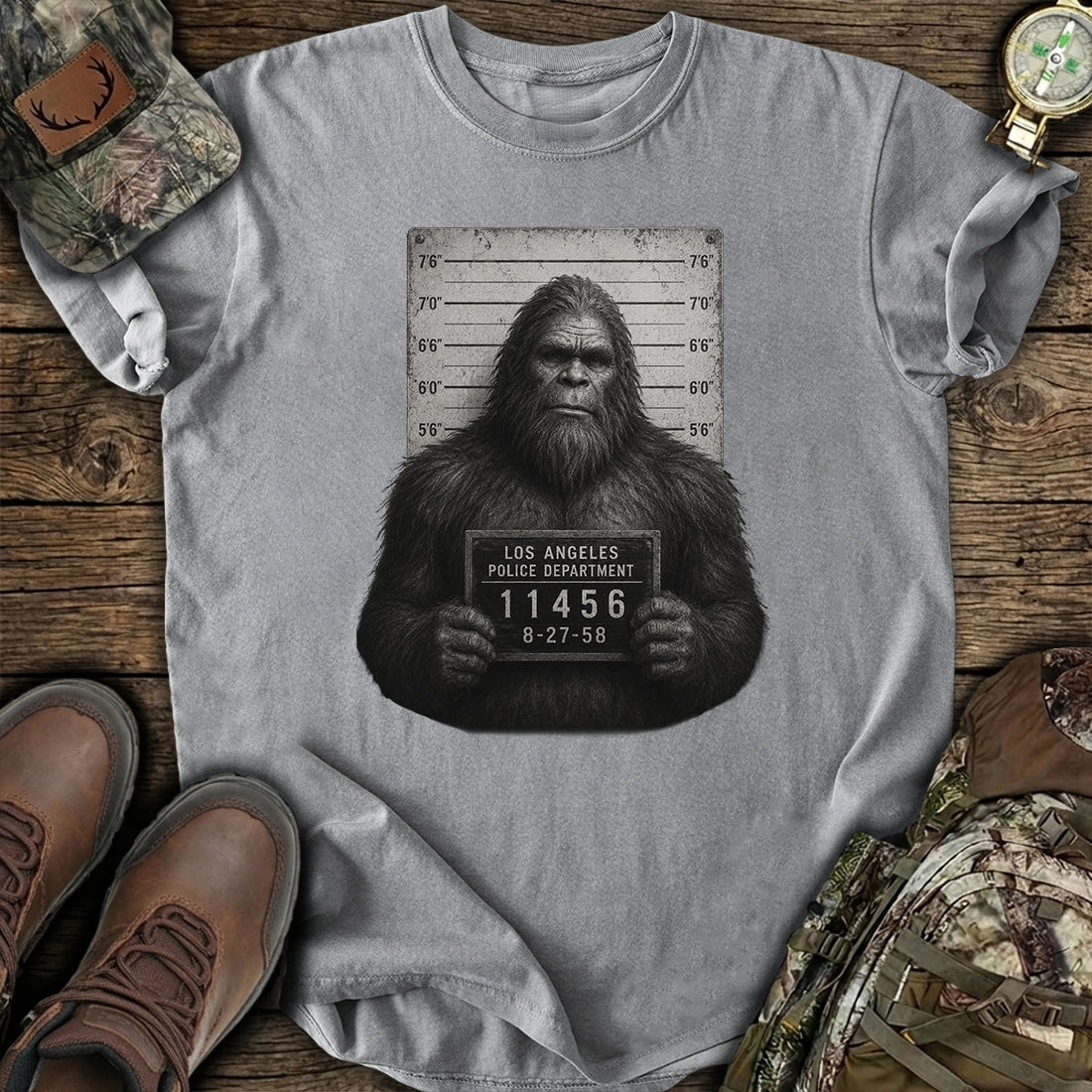 Outlaw Bigfoot T-Shirt product image 3