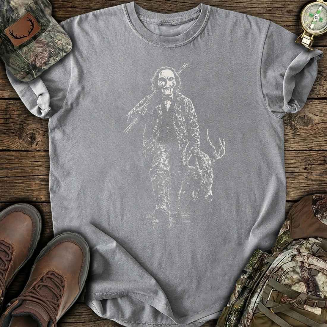 Masked Buck Reaper T-Shirt product image 6