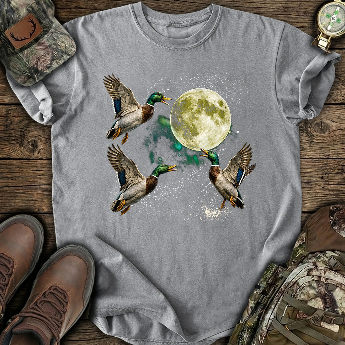 Moonflight Mallards T-Shirt product image 4