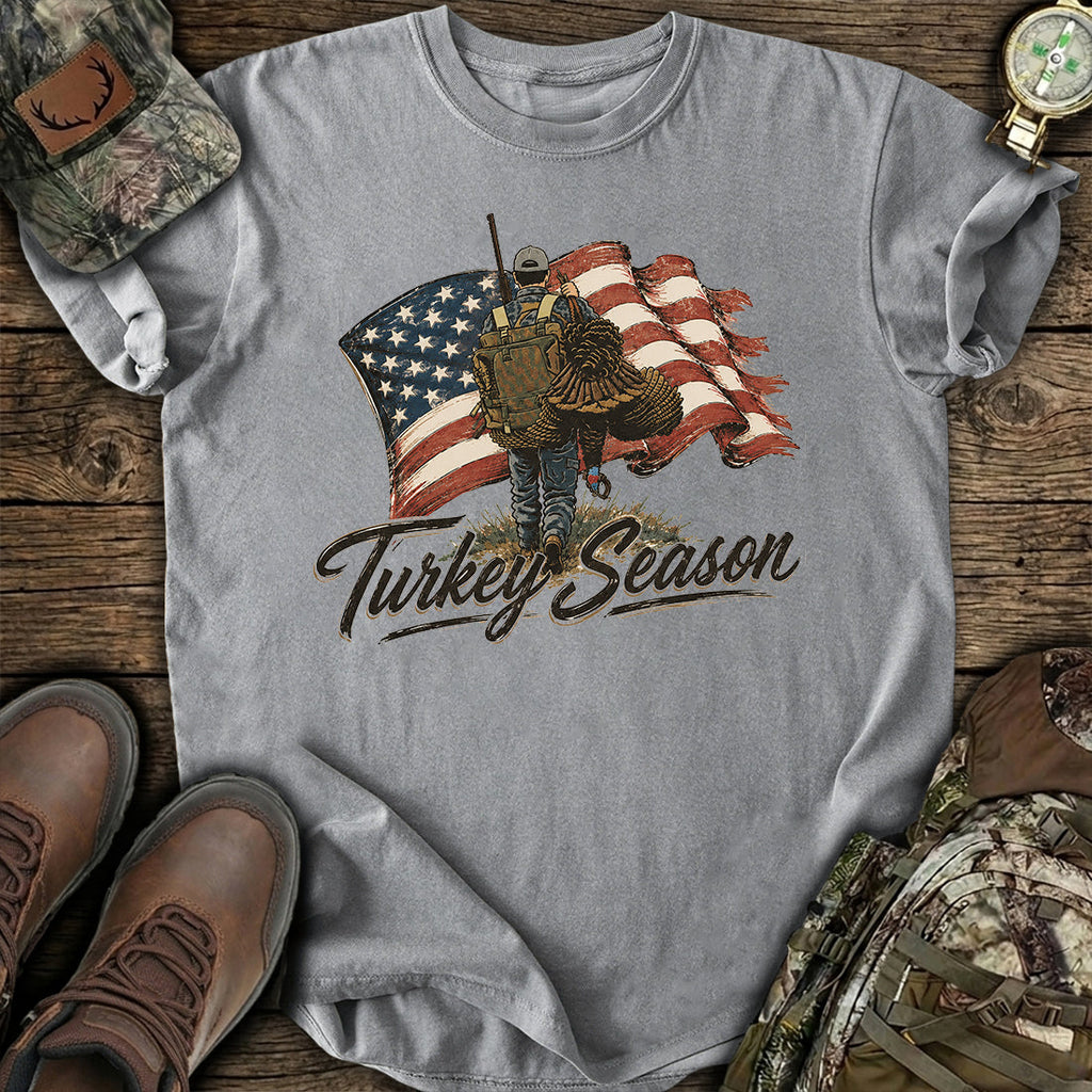 Patriotic Turkey Hunt T-Shirt product image 6