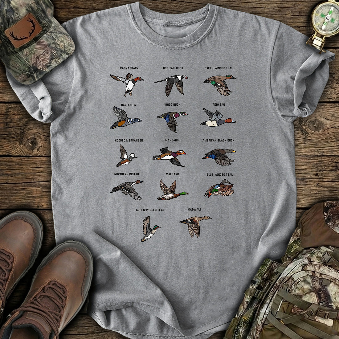 Duck Species Hunt T-Shirt product image 5