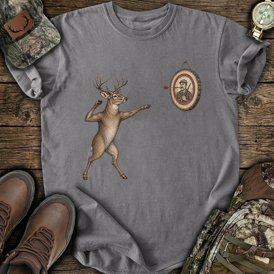 Buck Strikes Back T-Shirt product image 6