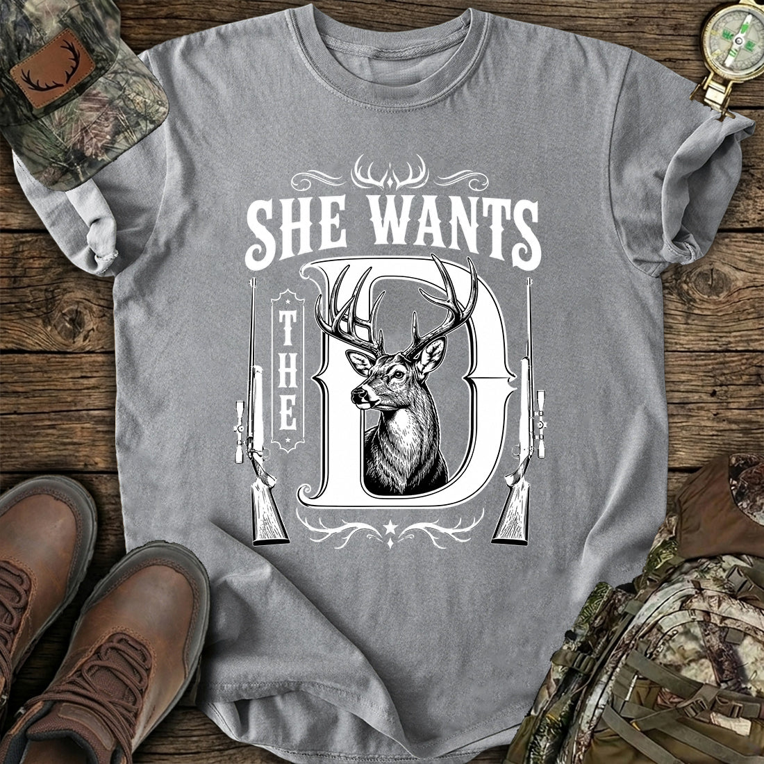 Funny Deer Hunting T-Shirt product image 5