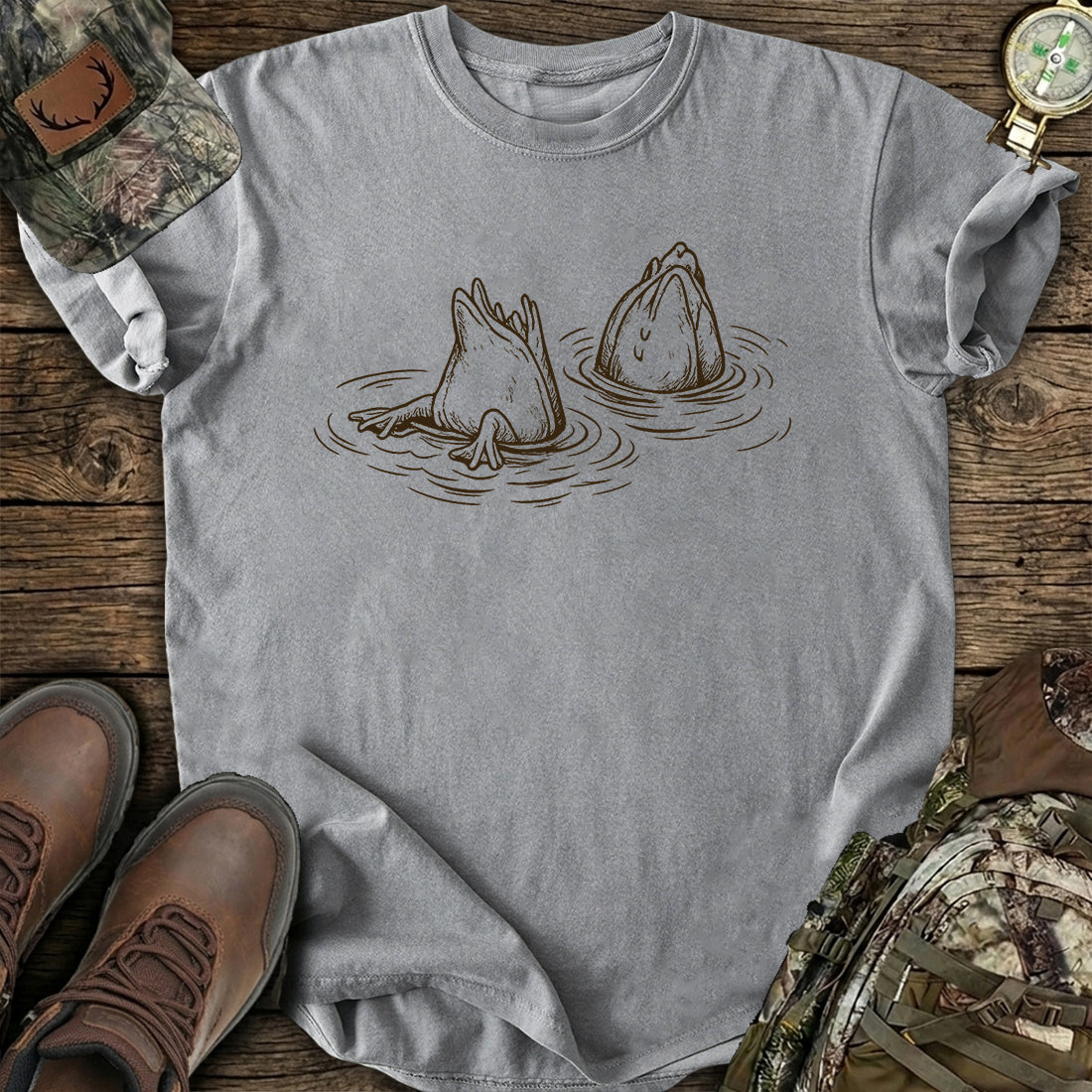 Funny Duck Dive T-Shirt product image 5