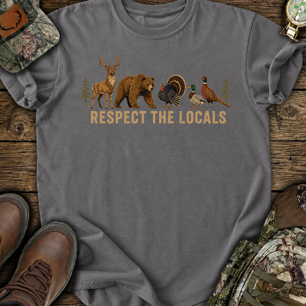 Wildlife Respect The Locals T-Shirt product image 1