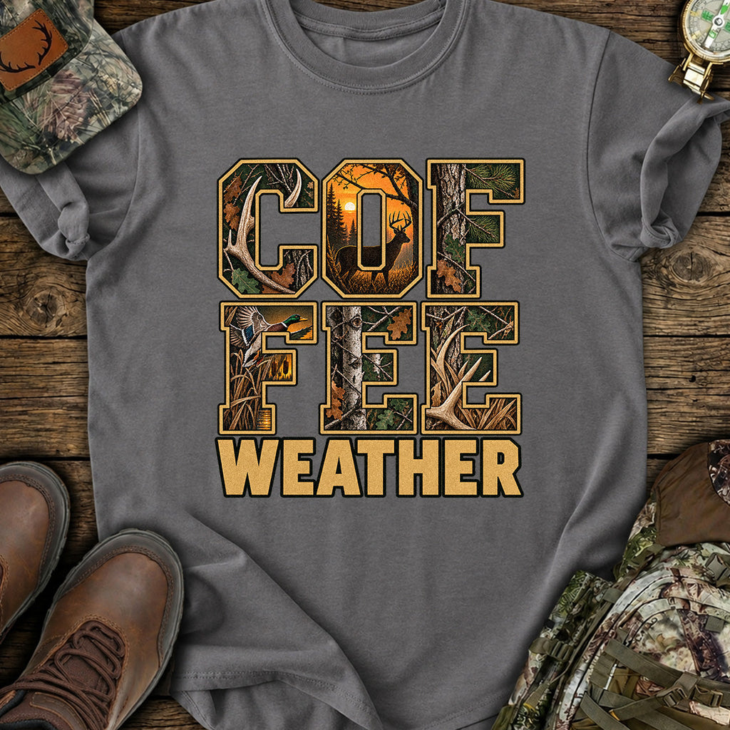 Camo Coffee Hunting T-Shirt product image 4