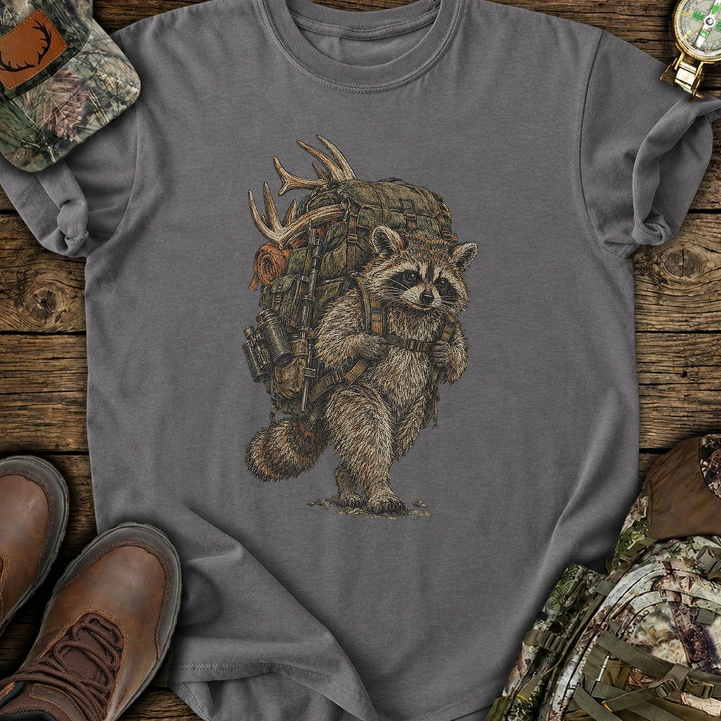 Wild Raccoon Scout T-Shirt product image 3