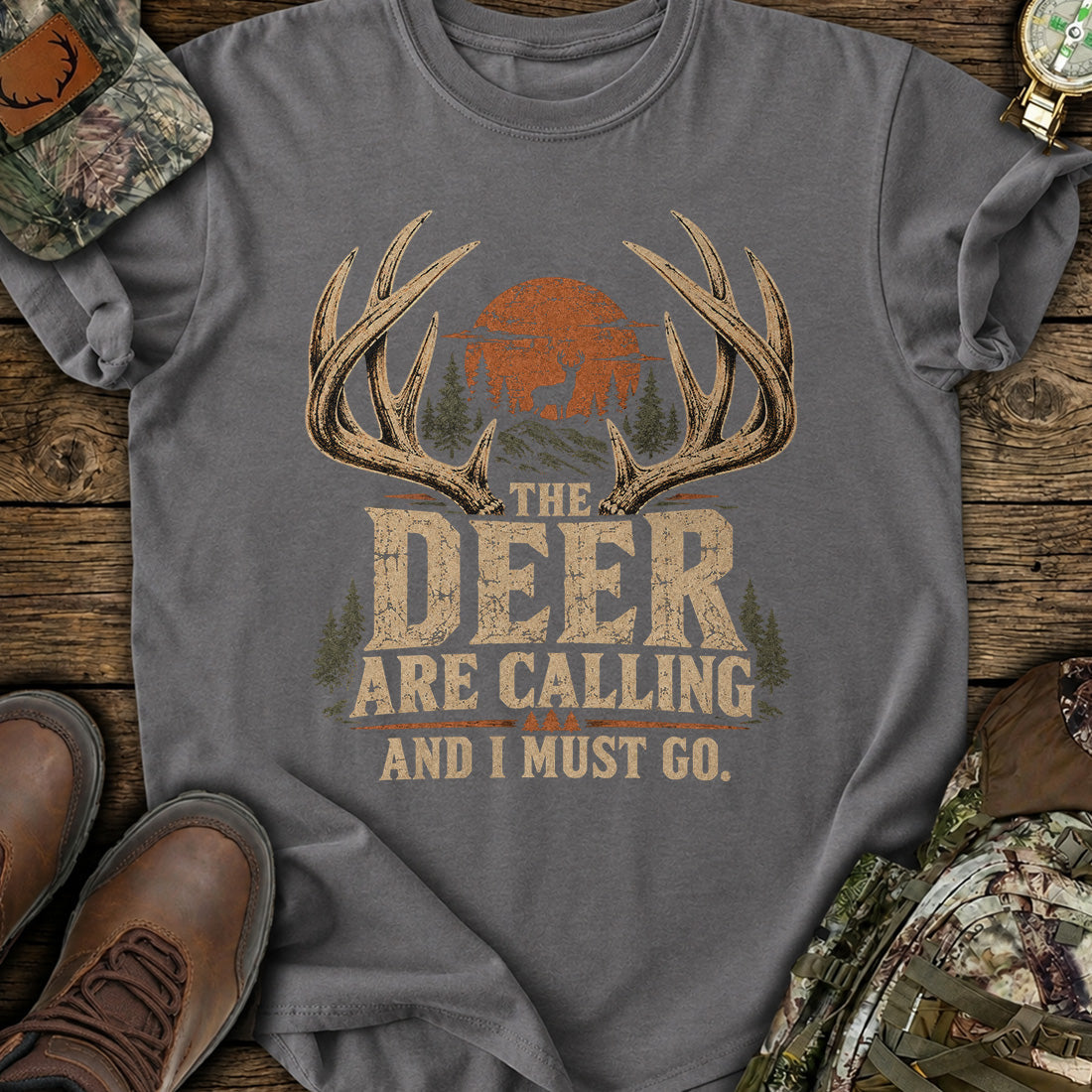 Wild Deer Calling T-Shirt product image 4
