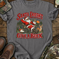 Santa's Buck-Free Xmas T-Shirt product image 1