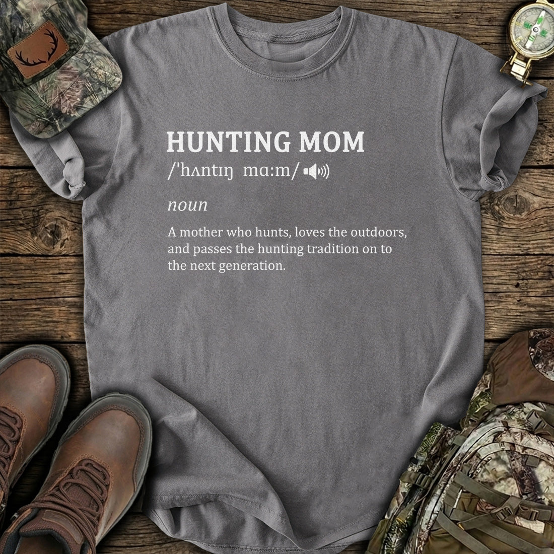 Hunting Mom Heritage T-Shirt product image 5