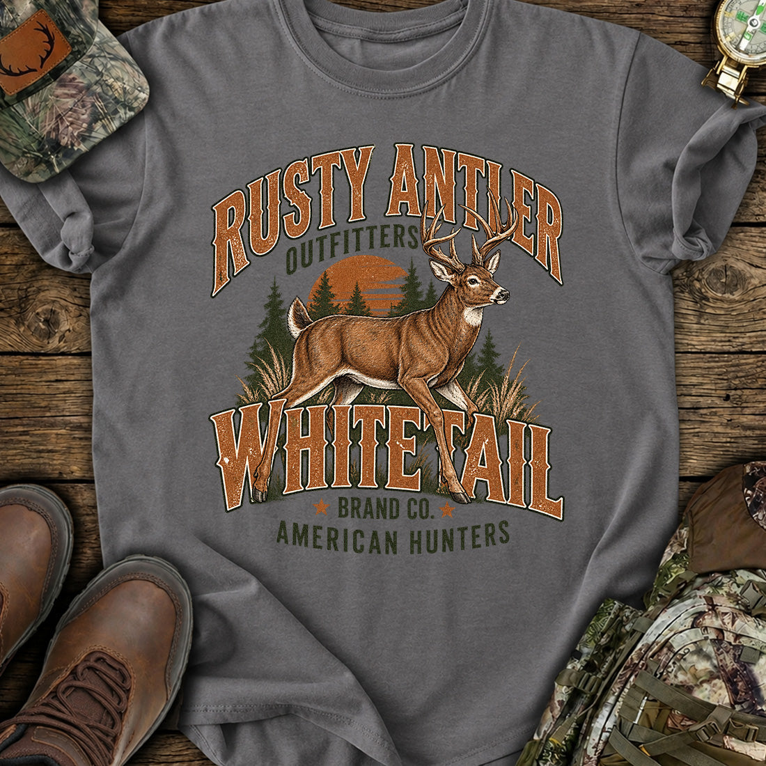 Wild Whitetail Hunt T-Shirt product image 3