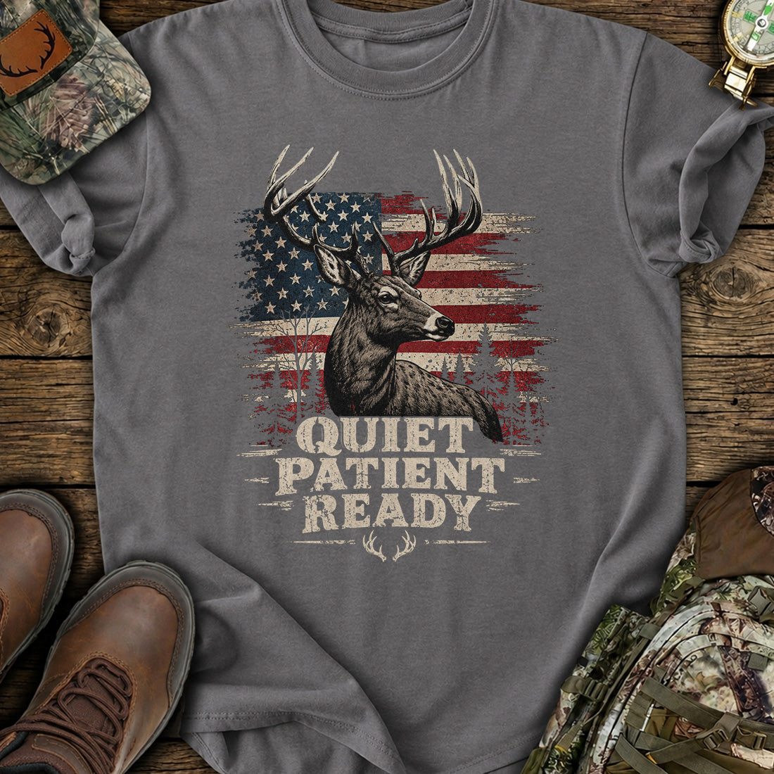 Quiet Whitetail Spirit T-Shirt product image 2