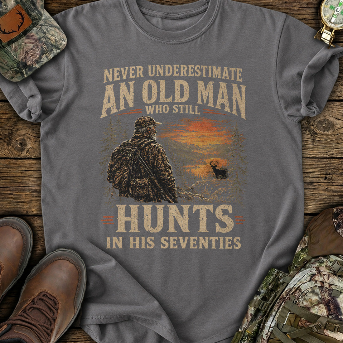 Old Hunter Spirit T-Shirt product image 3