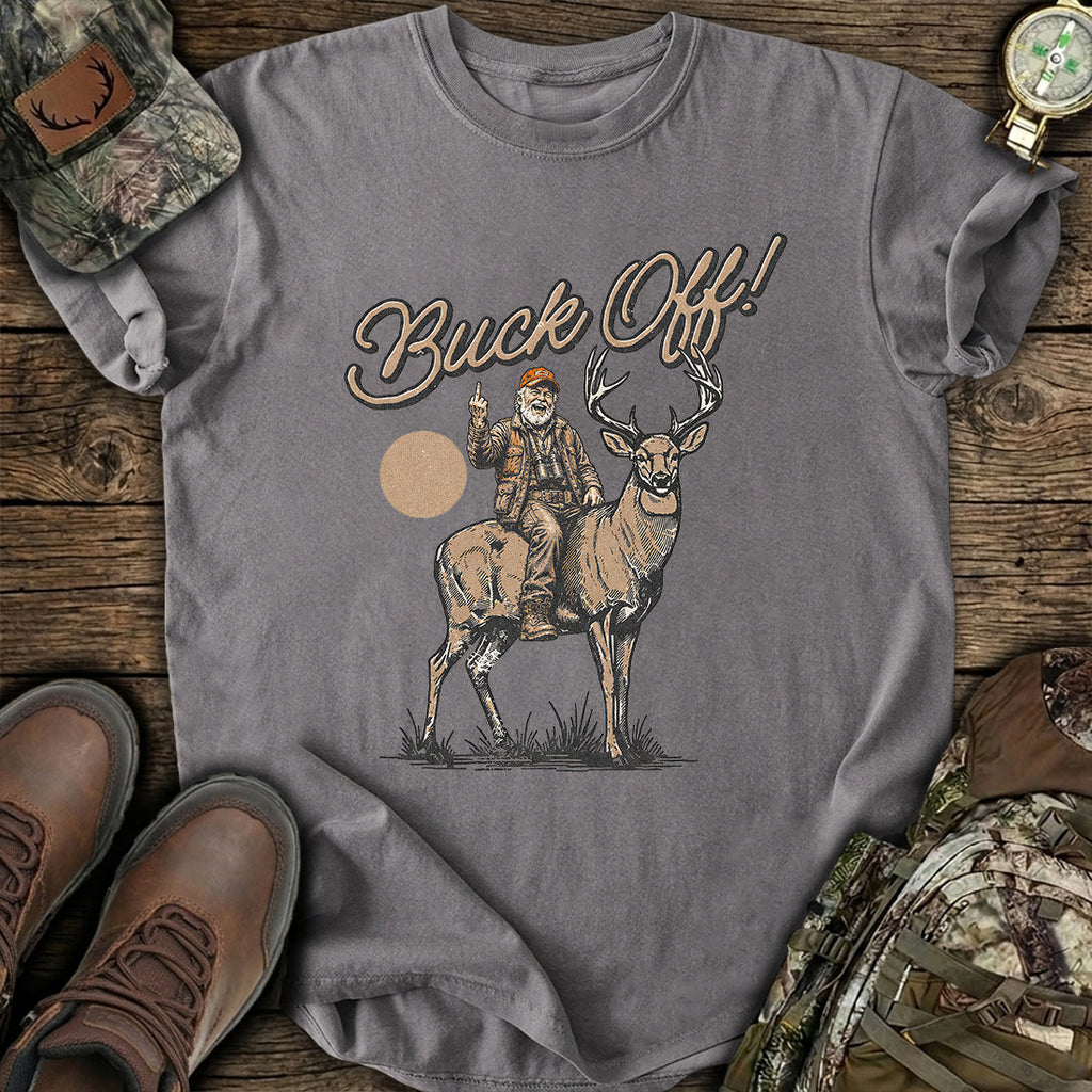 Untamed Buck Off Spirit T-Shirt product image 1