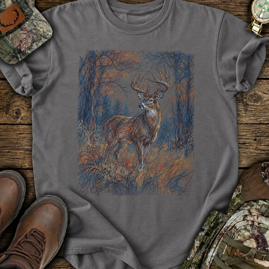 Whitetail Twilight T-Shirt product image 2