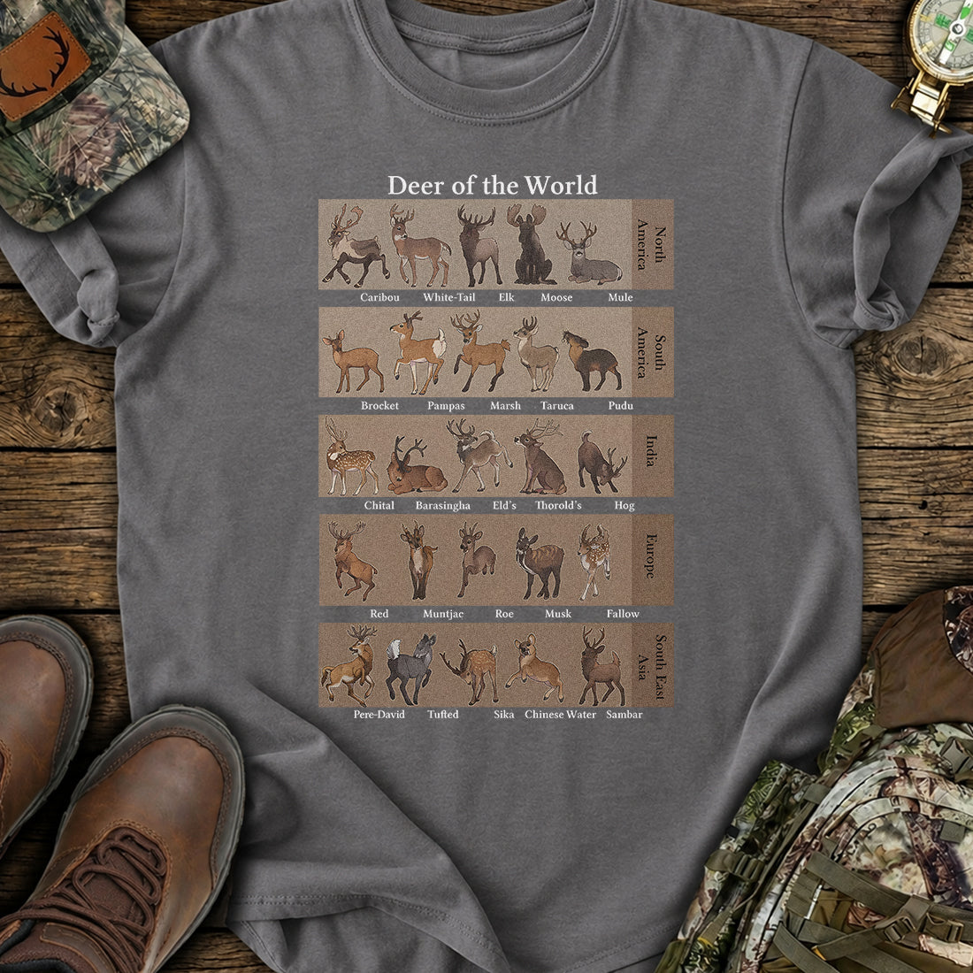 Deer Wild Hearts T-Shirt product image 3
