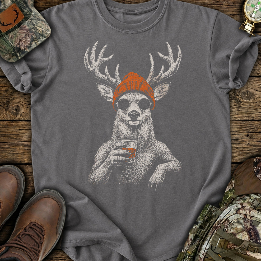 Whiskey Buck Spirit T-Shirt product image 3