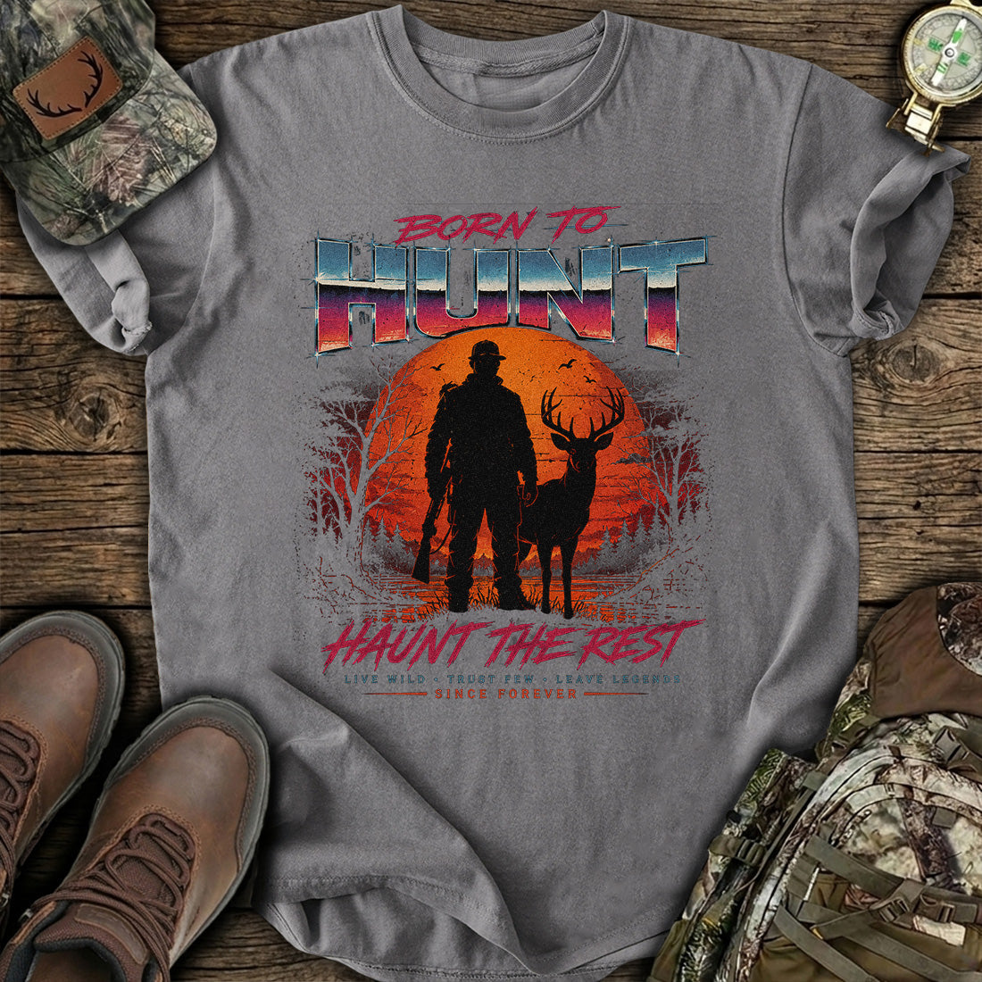Born To Hunt Bucks T-Shirt product image 6