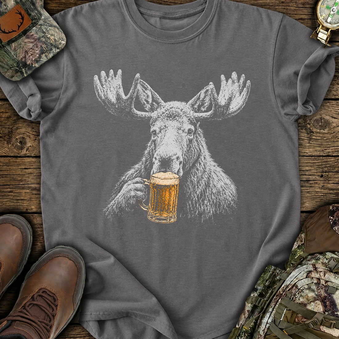 Moose On Tap T-Shirt product image 3